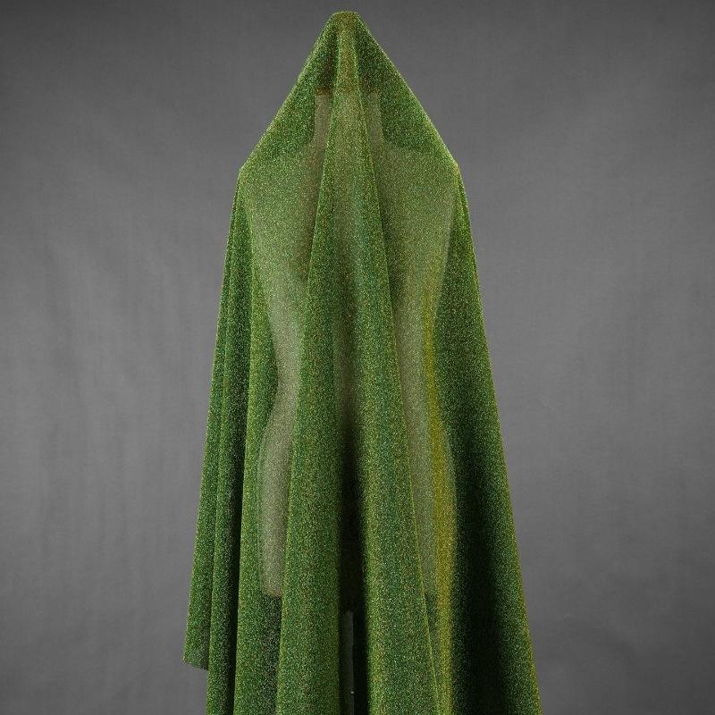 Двусторонняя мерцающая звездная бархатная ткань Яркая шелковая блестящая бархатная ткань Неэластичная для DIY шитья платьев ципао