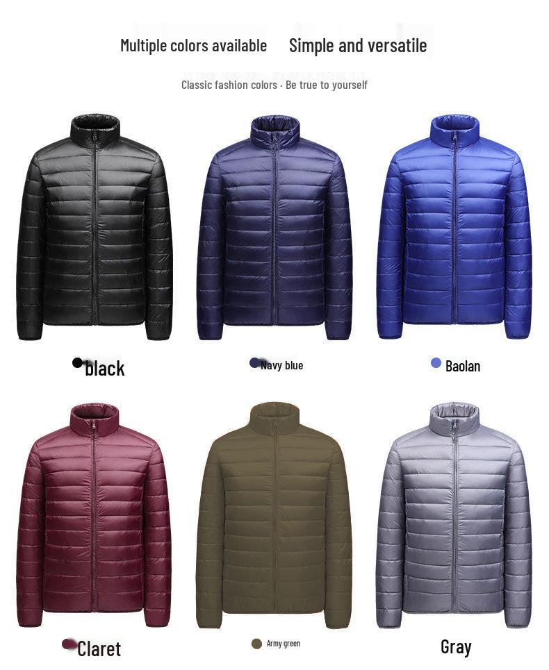 Мужская легкая хлопковая куртка с капюшоном 2023 года, теплая зимняя верхняя одежда