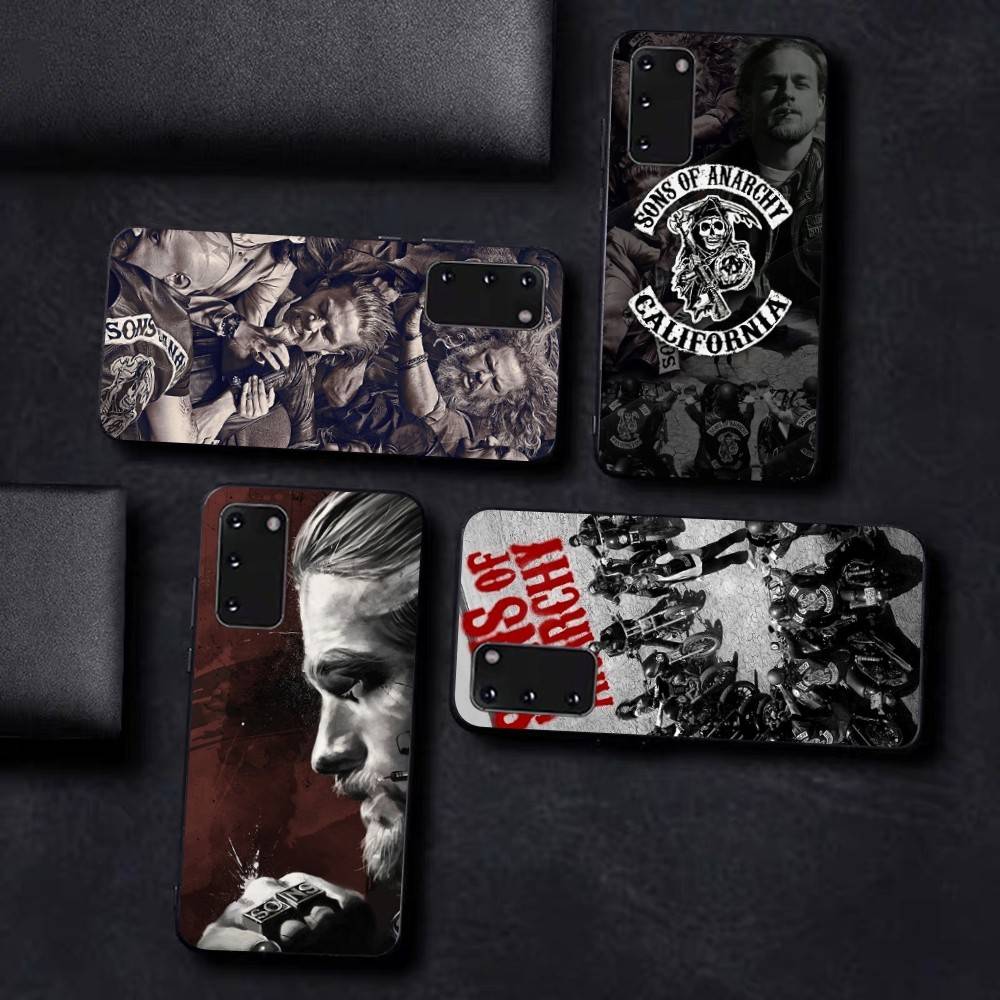 Чехол для телефона с изображением сериала «Сыны анархии» Crime For Samsung S 24 Fe 25 Ultra Plus 20 Lite 21 30 22 23 24 22 Ultra 5G Fundas