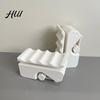 Pet-friendly Box Cutter Cat Scratcher 3D Printed Cardboard Strip Tool Handheld Blade Shaped Sliding for Making Scratching Board DIY Post