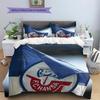 Lufthansa logo Pattern Bedding Home Decoration Birthday Gift (1 * duvet cover + 2 * pillowcase, without core)