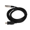 USB To XLR Female Adapter Cable 3 Meters with Recording Function for Gaming Equipment Host