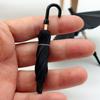 Dollhouse Simulation Mini Black Umbrella Can Open The Retro Miniature Scene Ornament Black Umbrella