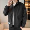 Jackets Men's Spring and Autumn Men's New Trendy Casual Work Jackets Men's Loose Stand Collar