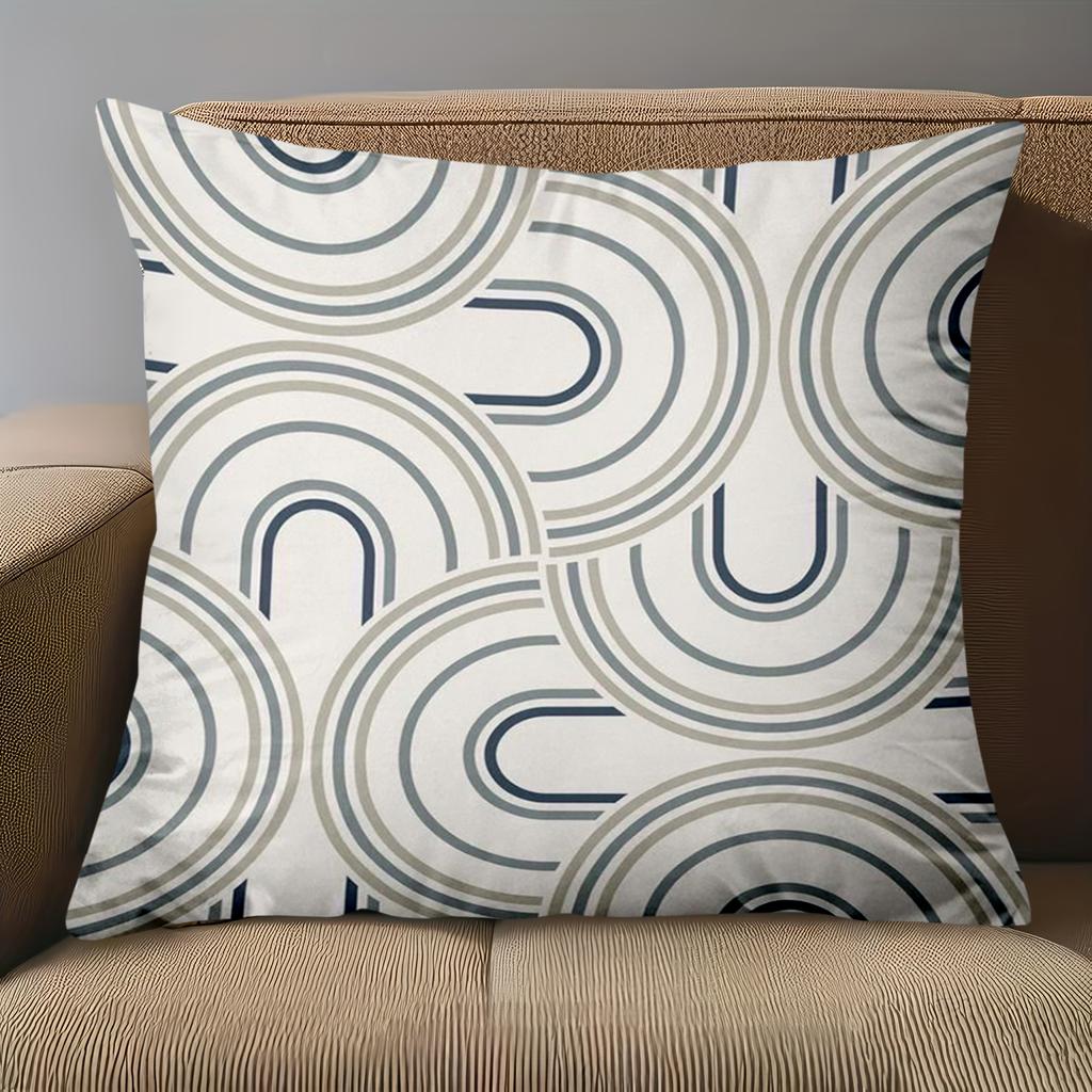 1 Pieces Modern Patterned Cushions for Home Decor Polyester pillowcase, sofa decorative cushion cov