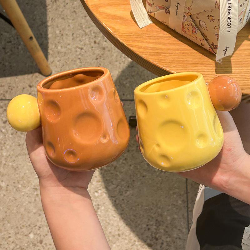 Gifts for Girls with Birthday Gifts Super Beautiful Cheese Ceramic Mug Best Friend Souvenir Gift Box