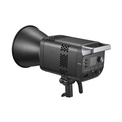 Фотостудийный LED-светильник LE200D COB 220 Вт, управление DMX Bluetooth, цветовая температура 5600K, сопряжение NFC, охлаждающий вентилятор для