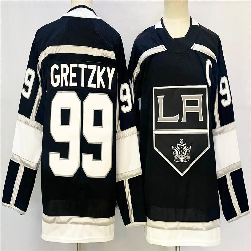 NHL Hockey Jersey Los Angeles Kings Chicago Blackhawks Seattle Kraken Fan Apparel Cotton Sportswear Men
