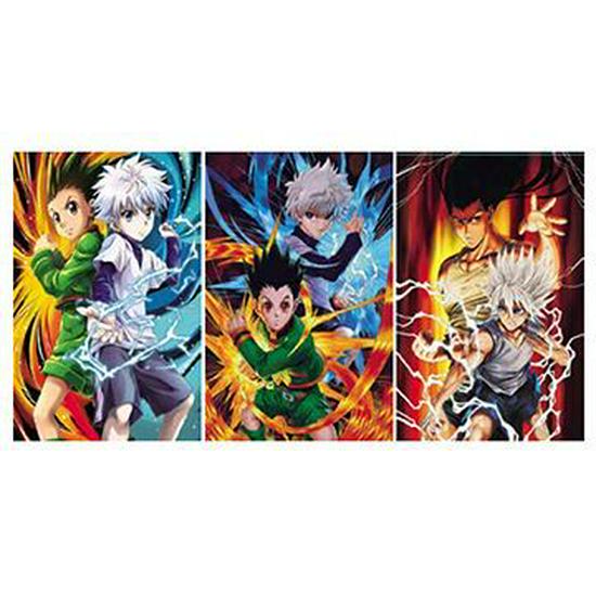 3D-лентикулярная аниме-картина: Академия Героев Наруто и Ван Пис