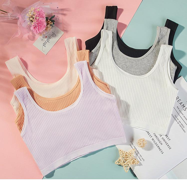 Тренировочный бюстгальтер из хлопка для девочек старшего возраста и подростков