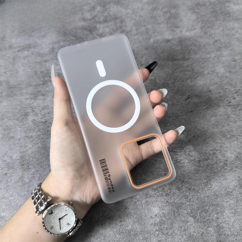 Матовый жесткий ПК задняя крышка для Realme 16 Pro Plus Чехол для Магнитной беспроводной зарядки Ударопрочный бампер для Realme 16 Pro+