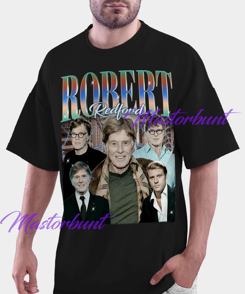 Robert Redford Shirt - Customized vintage gift for him/her.