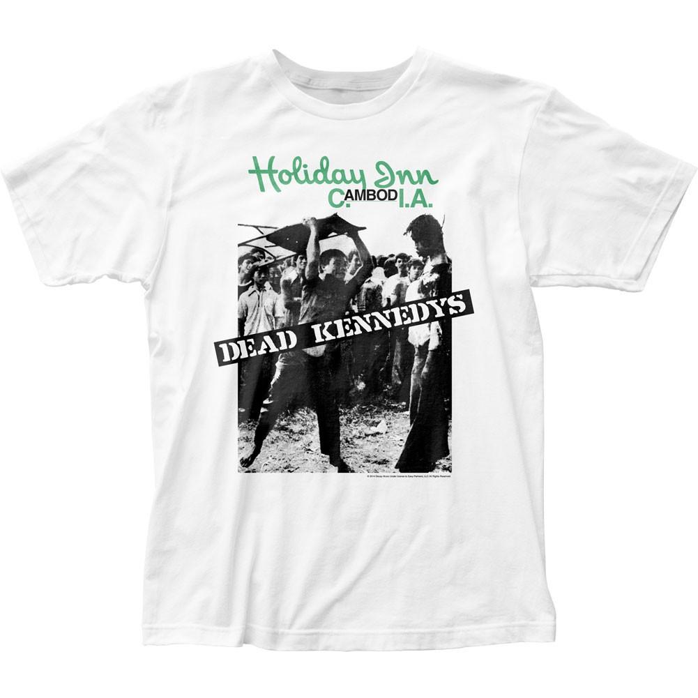 Dead Kennedys Holiday In Cambodia Mens T Shirt Music Classic Band Tee New White