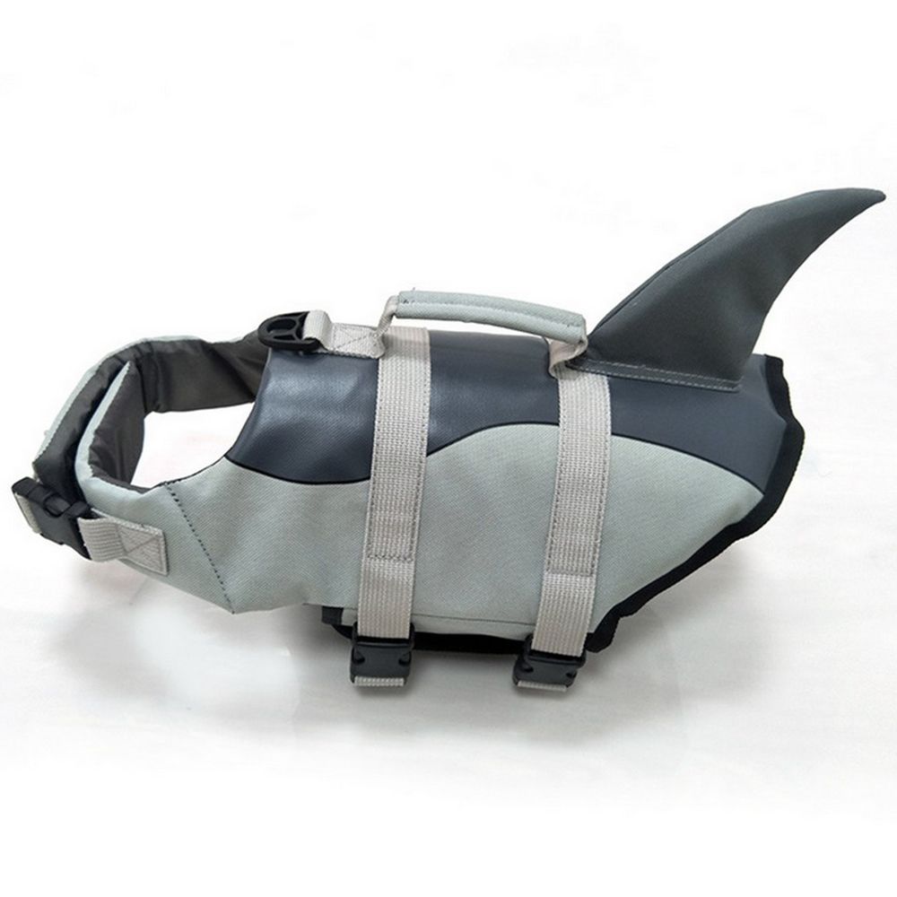 Swimsuit Harness Vest Dog Life Jacket Pet Safety Clothes Mermaid Shark Puppy Surf Saver Coat