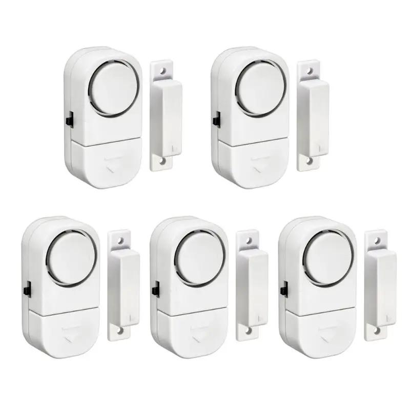 1/2/4/5/8/10pcs Wireless Window Door Burglar Security Warning Alarm System Magnetic Sensor 90dB