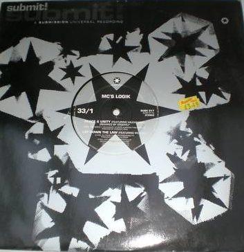 12-дюймовая пластинка MC'S LOGIK - Peace & Unity SUBX017 Submission 1989 UK Dance & Electronica Б/У