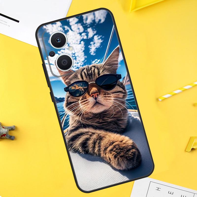 Милые котики в комплекте Чехол для OPPO Reno 14 13 12 11 10 Pro 8T 11F 12F 13F 14F 7 8 Lite OPPO Find X9 X8 X6 X5 Pro