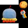 Mars Bomb Plush Spacecraft Pillow For Home Decor