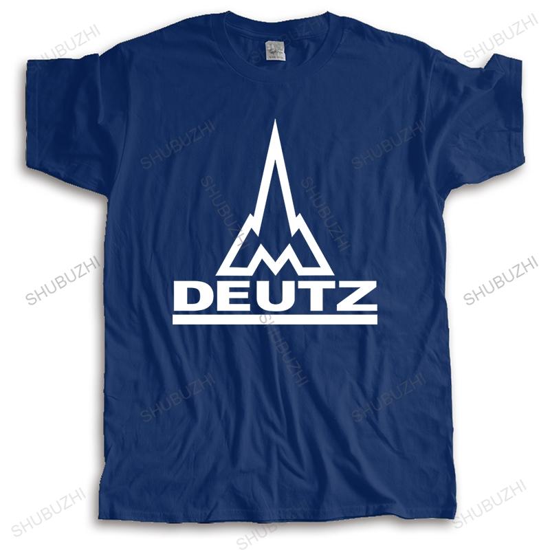 Fashion brand t shirt mens loose new arrived men tshirt summer DEUTZ Shubuzhi High Quality Cotton Tshirt Drop Shipping