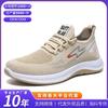Shoes Men's Spring and Summer New Fly-woven Sports Shoes Casual Shoes Lace-up Soft-soled Mesh Casual Versatile Men's Shoes