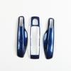 For Porsche Gentian Blue Key Case Cayenne Macan911 Paramela 718/Taycan Blue
