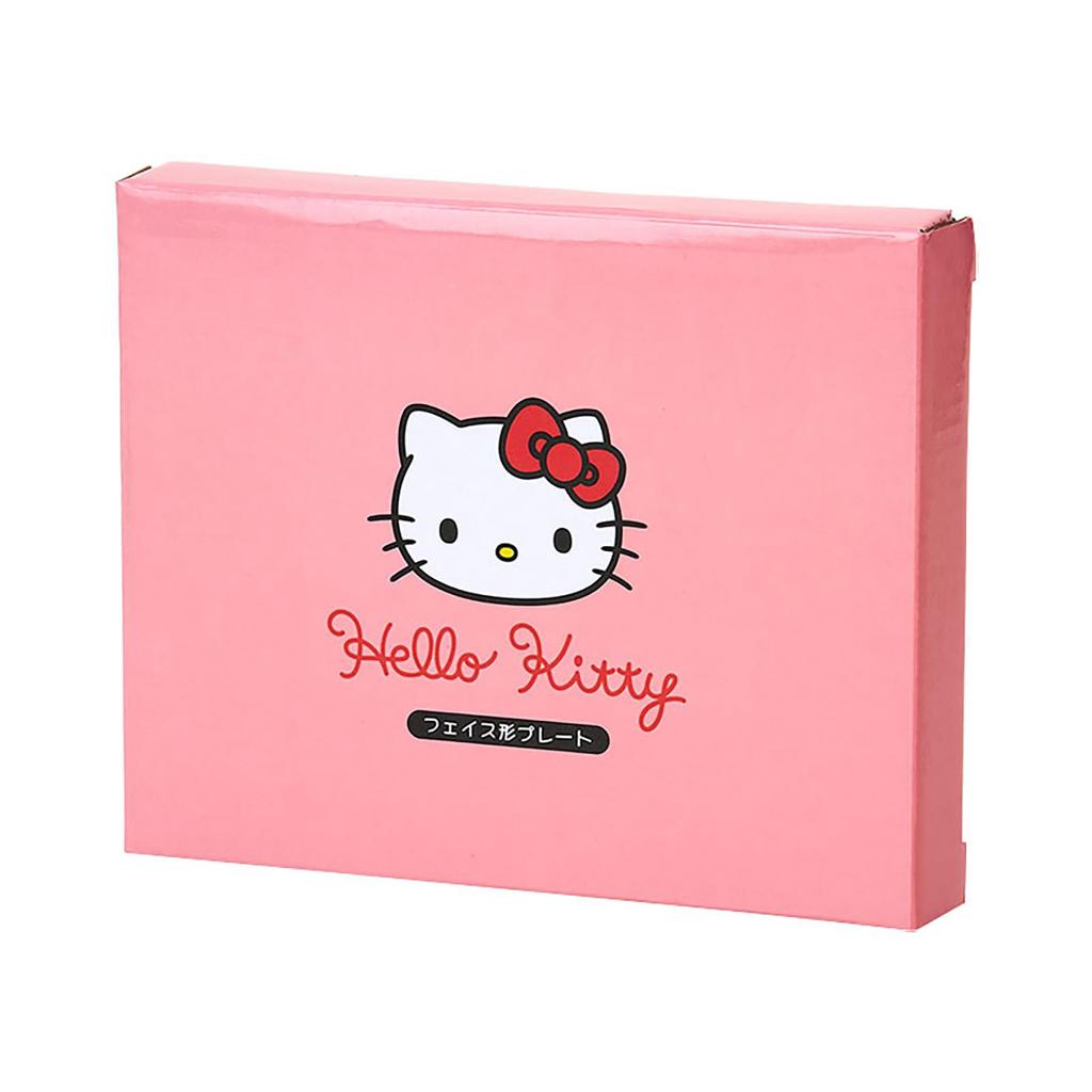 Sanrio Лицо Hello Kitty и фен 142263 Тарелка, Безопасная для микроволновой печи, Посудомоечной машины,
