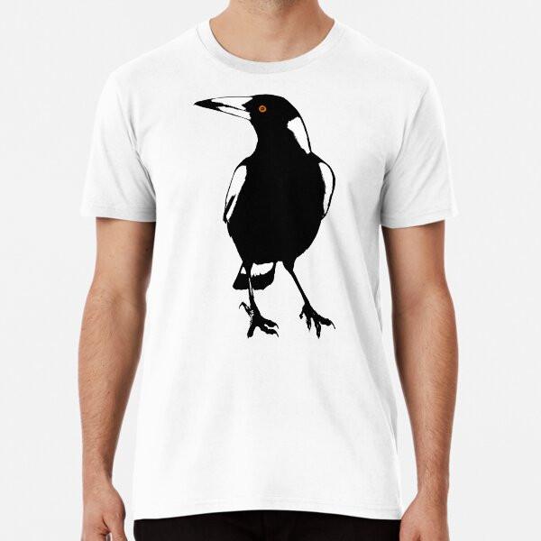 Australian Magpie TShirt Made in Australia Unisex T-Shirt