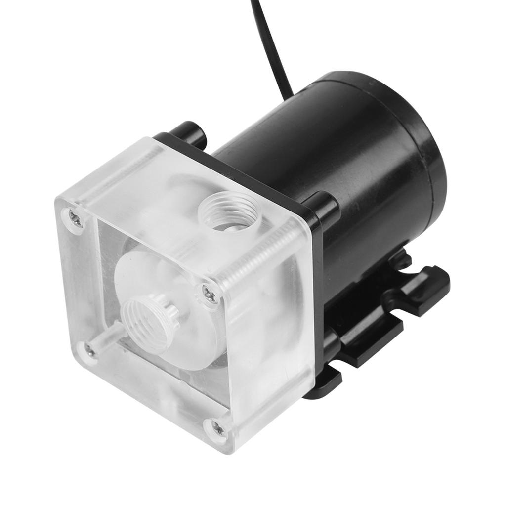 Noiseless CPU Water Bump Computer Water Cooling System Pump G1 4 Thread for PC 500L H