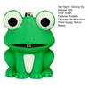 Светящаяся игрушка со звуковым эффектом, забавная форма животного, встроенный аккумулятор, прекрасное развлечение, брелок для ключей из АБС-пластика с мультяшной лягушкой, подарок