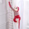 Cute Little Monkey Curtain Pendant Wedding Grab Doll Gift Long Arm Monkey Doll Plush Toy