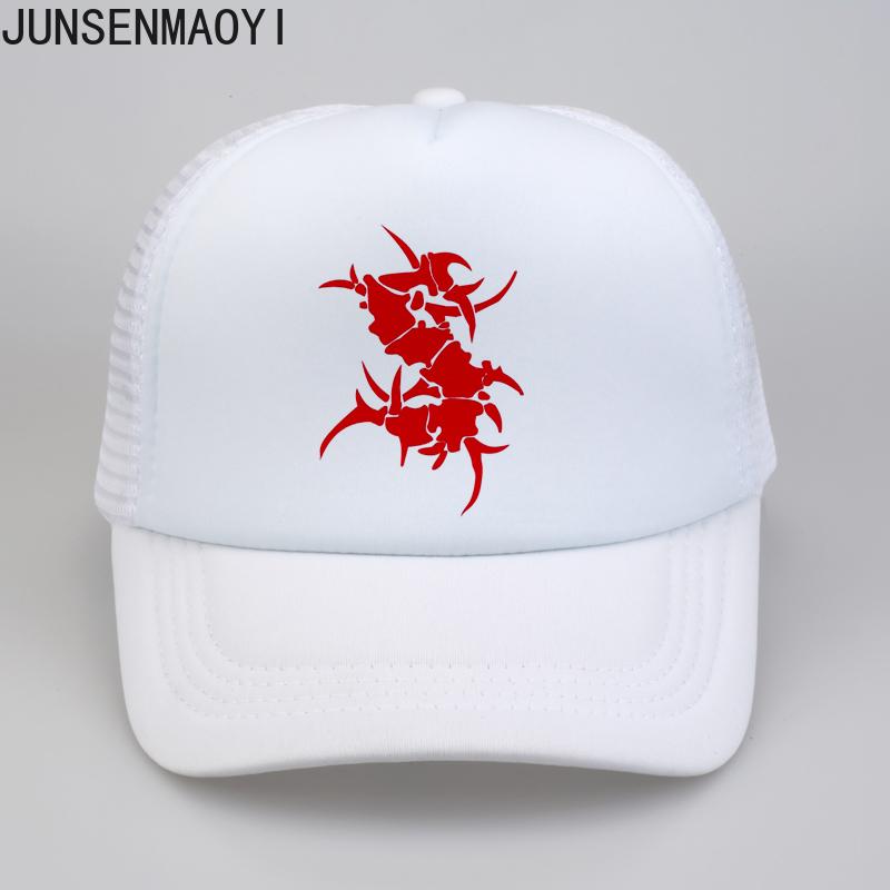 SEPULTURA Metal Rock Band Baseball Caps Summer Men Women Printed Letters Cool Baseball Mesh Net Trucker Cap Parent-child Sun Hat