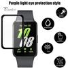 Защитная пленка для часов Galaxy FIT 3, 2 шт., прозрачная защитная пленка для экрана с полным покрытием, защита от царапин, мягкая защита из ТПУ, взрывозащищенная, 3D изогнутая, чувствительная