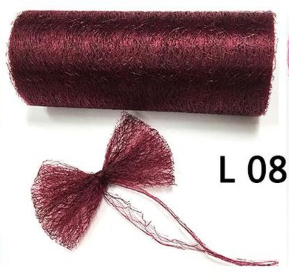 15 см * 10 лет, золотистая, серебряная проволока, тюль, рулон, катушка, ремесло, свадебная вечеринка, украшение «сделай сам», из органзы, прозрачная марля, элемент скатерти