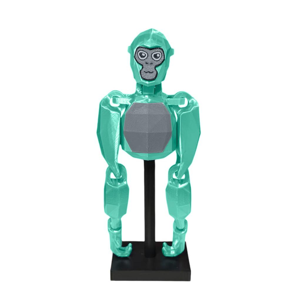 3D-печатные фигурки, шарнирные друзья - кронштейн для украшения верхней части торта - качающаяся игрушка-обезьянка