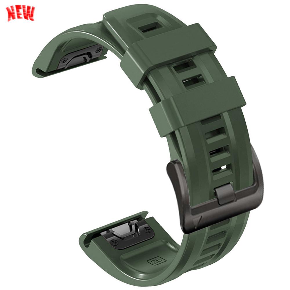 22 мм 26 мм Силиконовый спортивный ремешок QuickFit для Garmin Epix PRO instinct 3 Quatix/DELTA/TACTIX/Fenix 6XPro 7 E 8pro 5XPlus Браслет