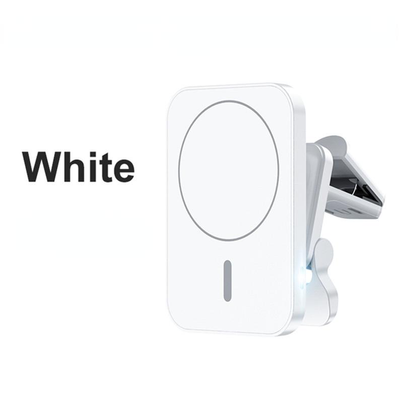 15W Magnetic Wireless Chargers Car Air Vent Stand Phone Holder Fast Charging Station for IPhone 12 13 Pro Max Macsafe QI Charger