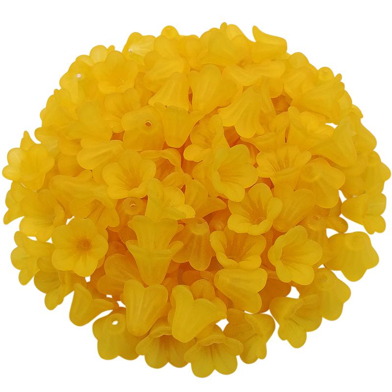 50 шт., цветные бисерные колпачки 13x10 мм, изготовление украшений своими руками, высококачественные матовые акриловые бусины-трубы