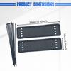 2Pcs Car Front Grille Net ect Screening Mesh Cover Stainless Steel  For BYD Yuan Plus Atto 3 EV   2024