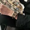 CHENXI Роскошные Квадратные Автоматические Механические Часы для Мужчин Золотой Скелетный Циферблат Коричневый Кожаный Ремешок Винтажные Деловые Наручные Часы