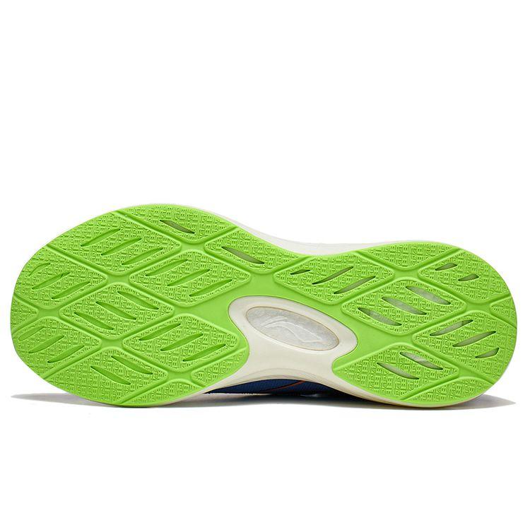 Li Ning Kids Starry Sky Lightweight Shock Absorption Non-Slip Low-Top Running Shoes Kids Running Shoes Blue White YKFT062-1