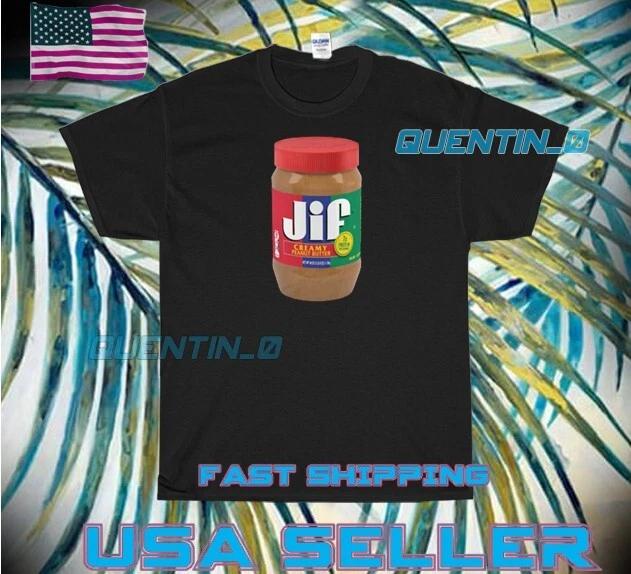NEW Shirt JIF PEANUT BUTTER SPREAD BOOTLE LOGO T-Shirt FUNNY UNISEX SIZE S-5XL
