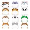 Adhesive Note Kit 12Pcs/Set Cartoon Animal Self-Stick Note, 30 Sheets/Pad Self-adhesive Pad, Pad Super Sticking Power Memo Post Stickies for