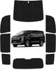 Loveyes Mitsubishi Delica D5 Полный для Автомобильного Кемпинга Свет Тепло УФ Специализированные Аксессуары Солнцезащитный экран, Набор, (CV1W, CV2W, CV4W, CV5W), Блокировка, Солнцезащитный козырек,