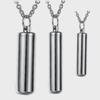 Подвеска-ожерелье в виде флакона духов из нержавеющей стали для мужчин и женщин STN002