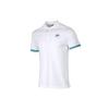 Colorblock Collar Short Sleeve Polo Men Tops White CW5248-100