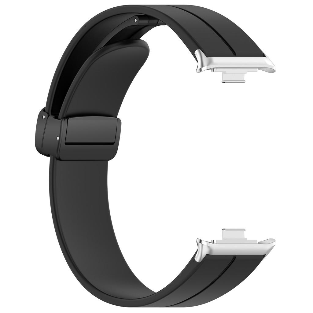 Силиконовый браслет для часов Redmi Watch 4, магнитный складной браслет с пряжкой для Xiaomi Band 8 Pro SmartWatch Band