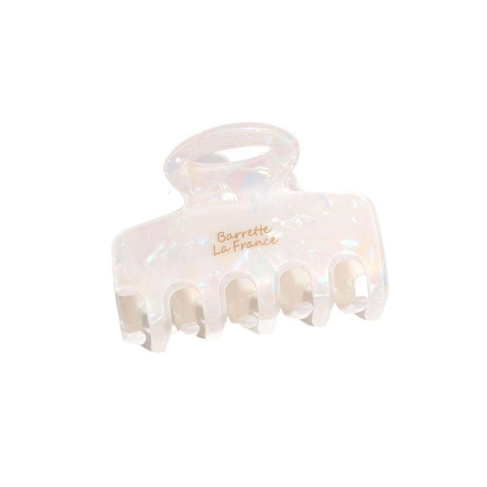 Hair Clip Acrylic Hair Claw Geometrric Women Shark Clip Gifts Square Hair Claw Party
