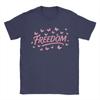 Hipster Freedom Charlie Kirk T-Shirts Men Crew Neck 100% Cotton T Shirt  Short Sleeve Tee Shirt Plus Size Clothes