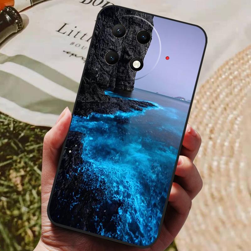 Для чехла Tecno Camon 30S Pro Мягкая силиконовая крышка Черный бампер ТПУ Для чехла Tecno Camon 30 4G / 30S 30 Pro 5G Чехол Funda Чехлы для телефонов
