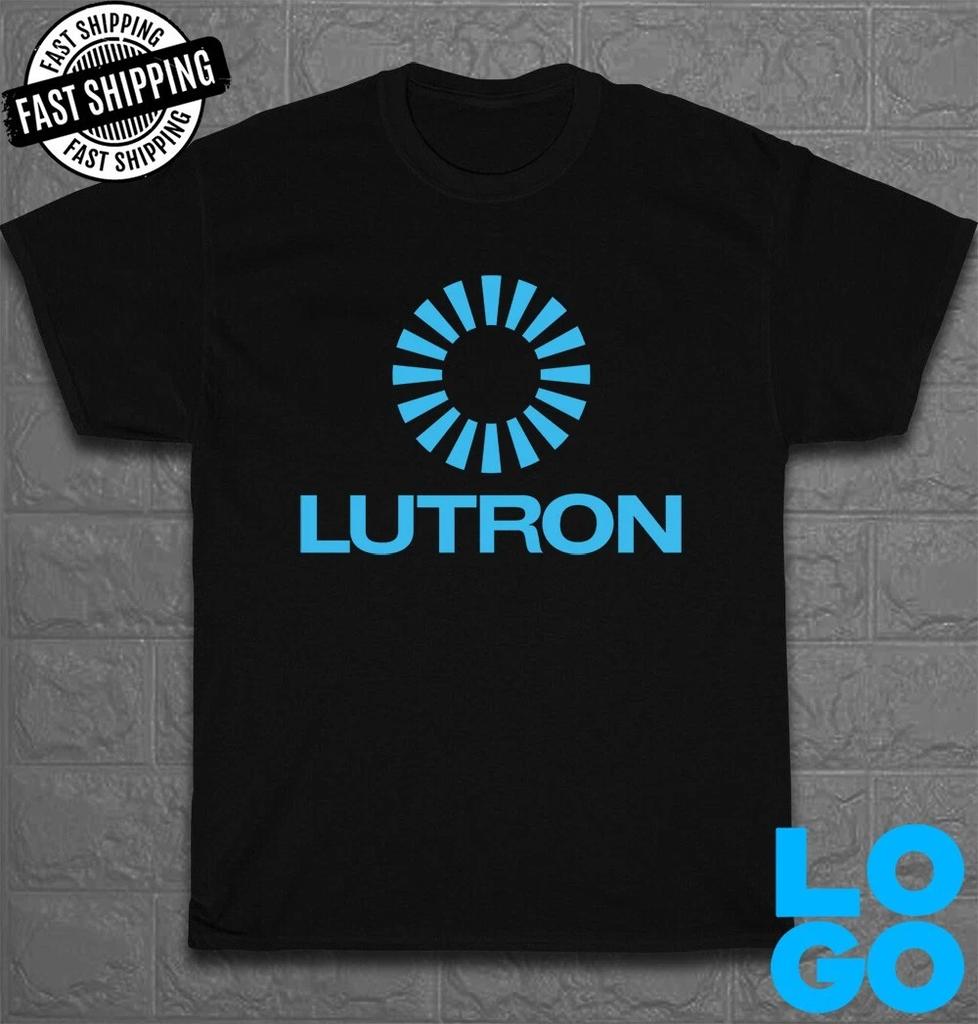 Новая горячая футболка с логотипом Lutron, американская смешная футболка, сделано в США, размеры от S до 5XL